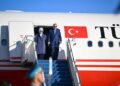 Президент Турции Реджеп Тайип Эрдоган прибыл в Казахстан