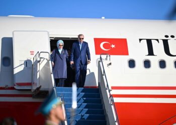 Президент Турции Реджеп Тайип Эрдоган прибыл в Казахстан