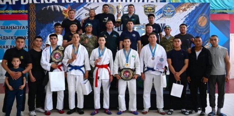 В Жетісу завершился чемпионат по армейскому рукопашному бою