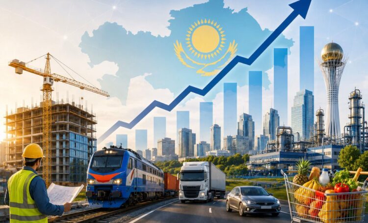 Экономика Казахстана растет за счет базовых несырьевых отраслей