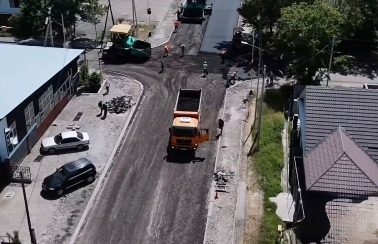 В Талдыкоргане модернизируют дорожную инфраструктуру