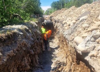В Текели продолжается реконструкция системы водоснабжения