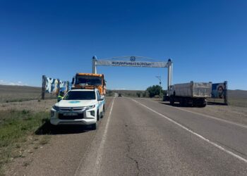 Полиция перекрывает каналы нелегального вывоза щебня и песка в Жетiсу