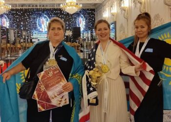 Преподаватель из Талдыкоргана завоевала золото на международном чемпионате в Самарканде