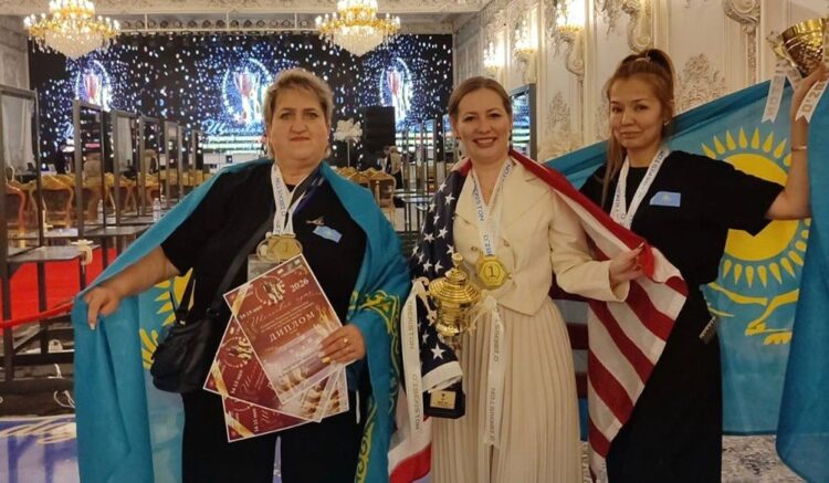 Преподаватель из Талдыкоргана завоевала золото на международном чемпионате в Самарканде