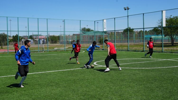 «Таза Қазақстан»: Футбольный турнир «Student CUP» прошел в Талдыкоргане
