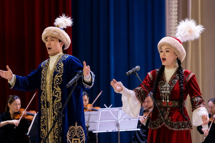 Культурный вечер в рамках тура «Halyk Әуені» прошёл в Кербулакском районе