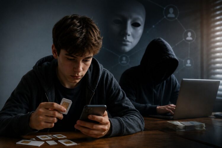 Подростки регистрируют SIM-карты и аккаунты для мошенников