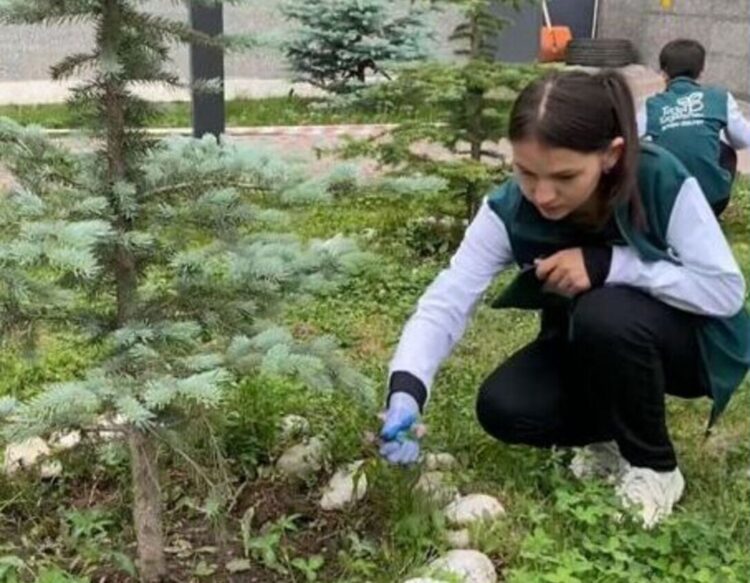 Молодежный отряд «Жасыл ел» приступил к летнему сезону в Текели