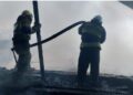 В Жаркенте ликвидирован крупный пожар в жилом секторе