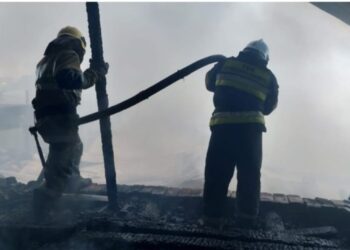 В Жаркенте ликвидирован крупный пожар в жилом секторе
