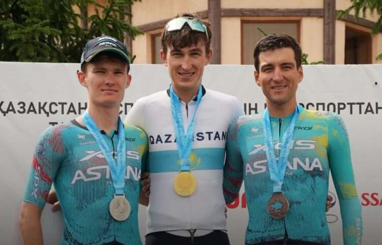 Велогонщики Жетісу завоевали медали на чемпионате Казахстана