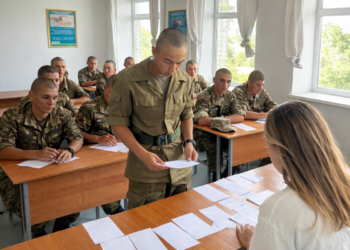 Пограничники Алакольского района подтвердили уровень владения государственным языком