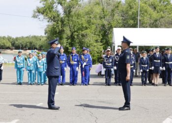 Слет юных инспекторов дорожного движения стартовал в Жетісу