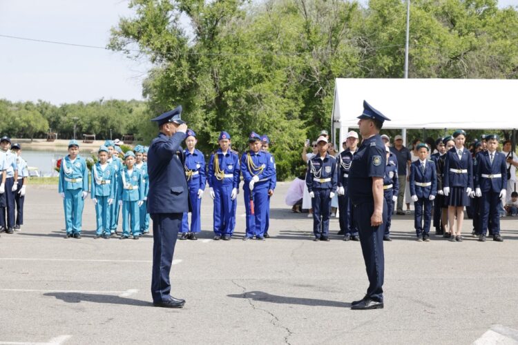 Слет юных инспекторов дорожного движения стартовал в Жетісу