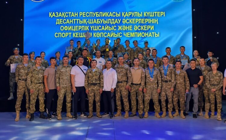 Победителей чемпионата по военно-спортивному многоборью определили в Талдыкоргане