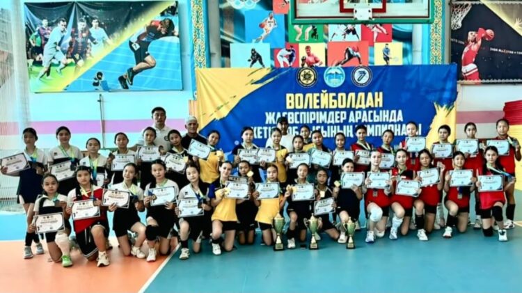 Волейболистки Панфиловского района победили на летнем областном чемпионате