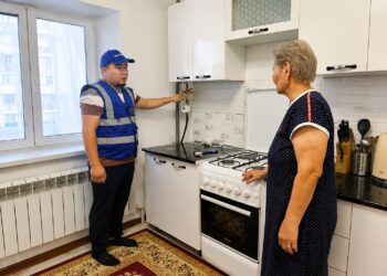 Газификация Талдыкоргана приближается к историческому максимуму
