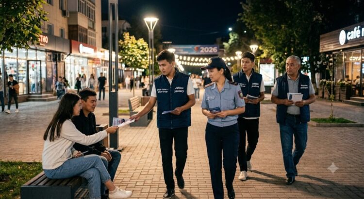 Ночной рейд «STOP Crime — STOP Drugs» прошел в Талдыкоргане