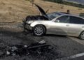 На трассе Алматы – Оскемен произошло ДТП с участием трех автомобилей