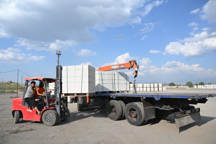 Газоблоки для строительства выпускают в Талдыкоргане