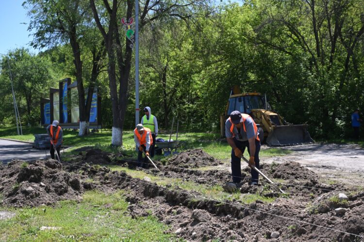 Более 77 километров инженерных сетей обновят в Текели