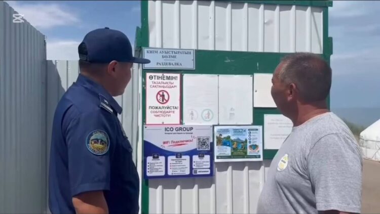 «Чистый Балхаш начинается с каждого»: полицейские Жетісу обратились к отдыхающим