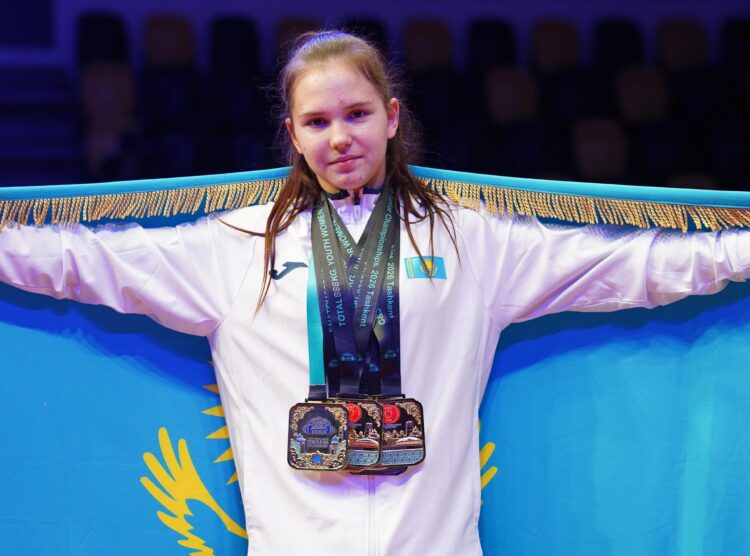 Снежана Кашкарова из Жетісу установила шесть рекордов на чемпионате Азии