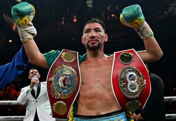 Жанибек Алимханулы претендует на чемпионский пояс WBO
