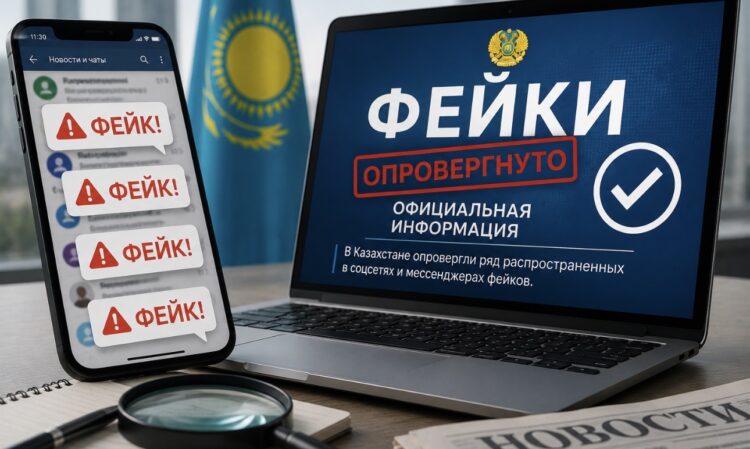 В Казахстане опровергли ряд распространенных в соцсетях и мессенджерах фейков
