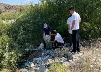 К экоакции «Таза жағалау» активно присоединились жители Ескельдинского района