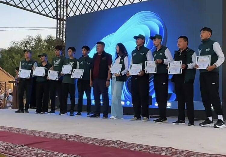 Закрытие XXII трудового сезона молодежных отрядов «JASYL EL» прошло в Саркане