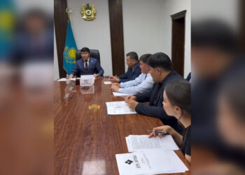 В Талдыкоргане запустили проект первого в Казахстане завода по производству SPC-плитки