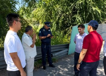 В Талдыкоргане выявили нарушения правил благоустройства во время очередного рейда