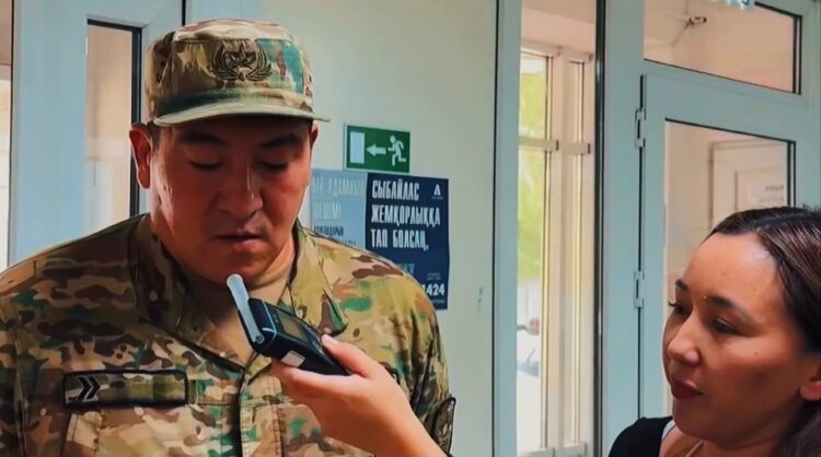 Военнослужащим Жетісу провели профилактический наркоскрининг