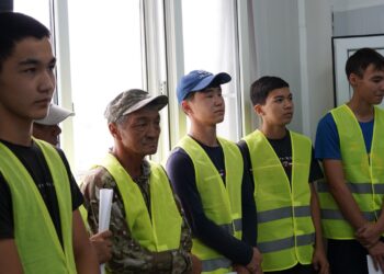 Представители партии «ӘDILET» встретились с коллективом «Агрокомплекс Жетісу Мажико»