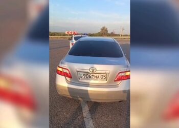 Водителя с поддельными госномерами привлекли к ответственности в Жетісу