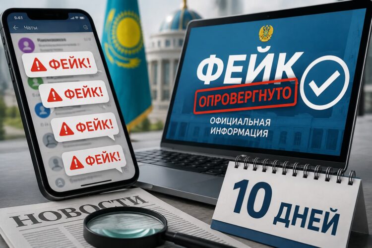 В Казахстане опровергли ряд распространенных в соцсетях и мессенджерах фейков