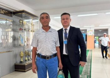 Талдыкорганцы отметили юбилеи на избирательном участке