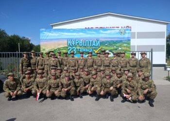 Военнослужащие воинской части №15603 проявили гражданскую позицию