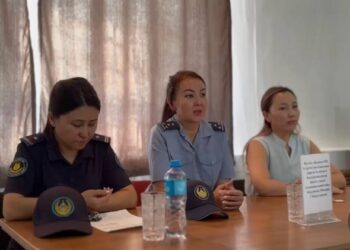 В Талдыкоргане провели антинаркотическую акцию для осужденных