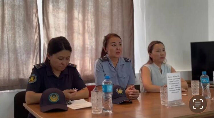 В Талдыкоргане провели антинаркотическую акцию для осужденных