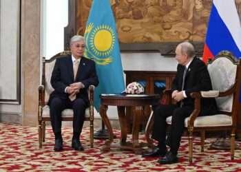 Токаев и Путин обсудили развитие сотрудничества на полях саммита ШОС
