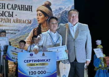 Поэтическая дуэль юных айтыскеров состоялась в Аксуском районе