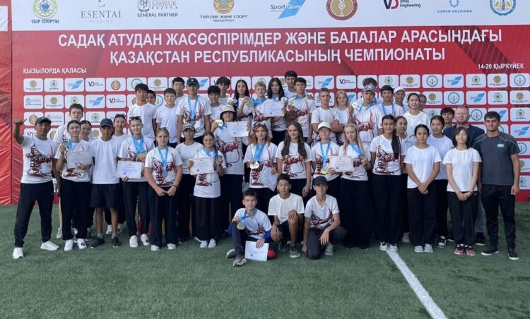 Сборная Жетісу стала чемпионом Казахстана по стрельбе из лука
