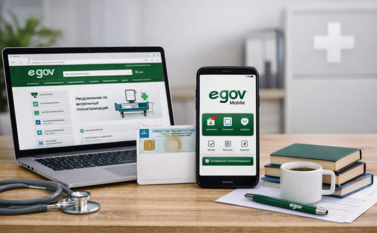 На eGov запустили уведомления о госпитализации близких