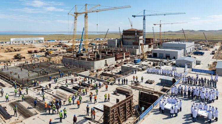 Свыше 12 тысяч специалистов задействуют на строительстве и эксплуатации АЭС в Казахстане