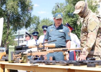 Главнокомандующий Нацгвардией проверил воинскую часть в области Жетісу