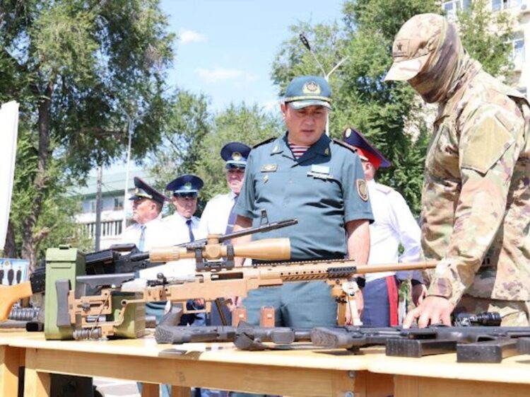 Главнокомандующий Нацгвардией проверил воинскую часть в области Жетісу