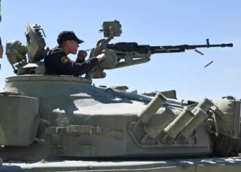 Танкисты Сарыозекского гарнизона проверили боевую готовность